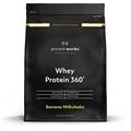 Protein Works - Whey Protein 360 | Premium Whey Shake | Whey Protein Powder Blend | No Added Sugar Protein Shake | 40 Servings | Banana Milkshake | 1.2kg
