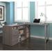 Mercury Row® L-Shape Computer Desk Wood in Gray | 29.7 H x 59.3 W x 59.3 D in | Wayfair MCRW5027 39707065