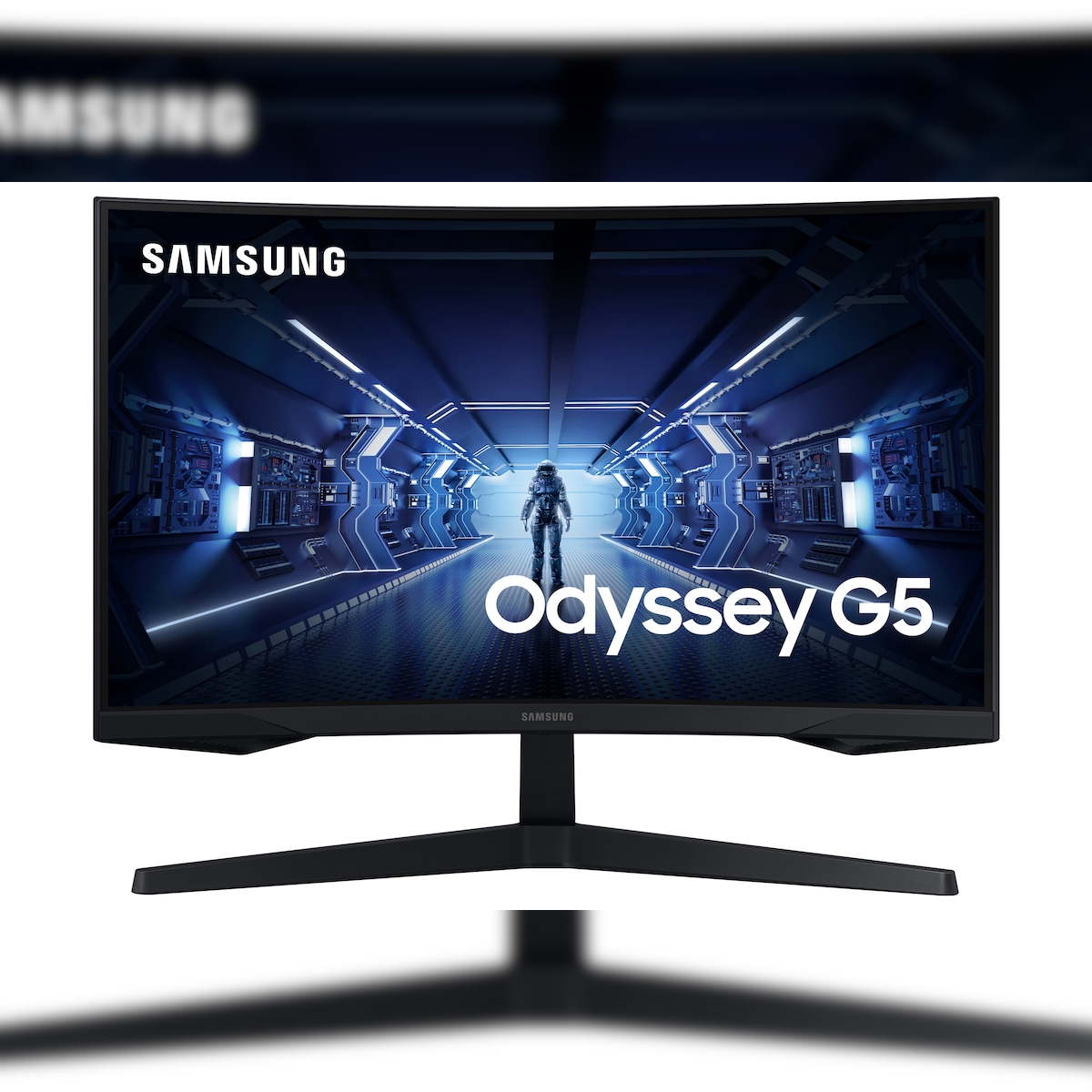 Samsung C27G55TQWR 68,6 cm (27 Zoll) 2560 x 1440 Pixel Quad HD LCD Schwarz Image