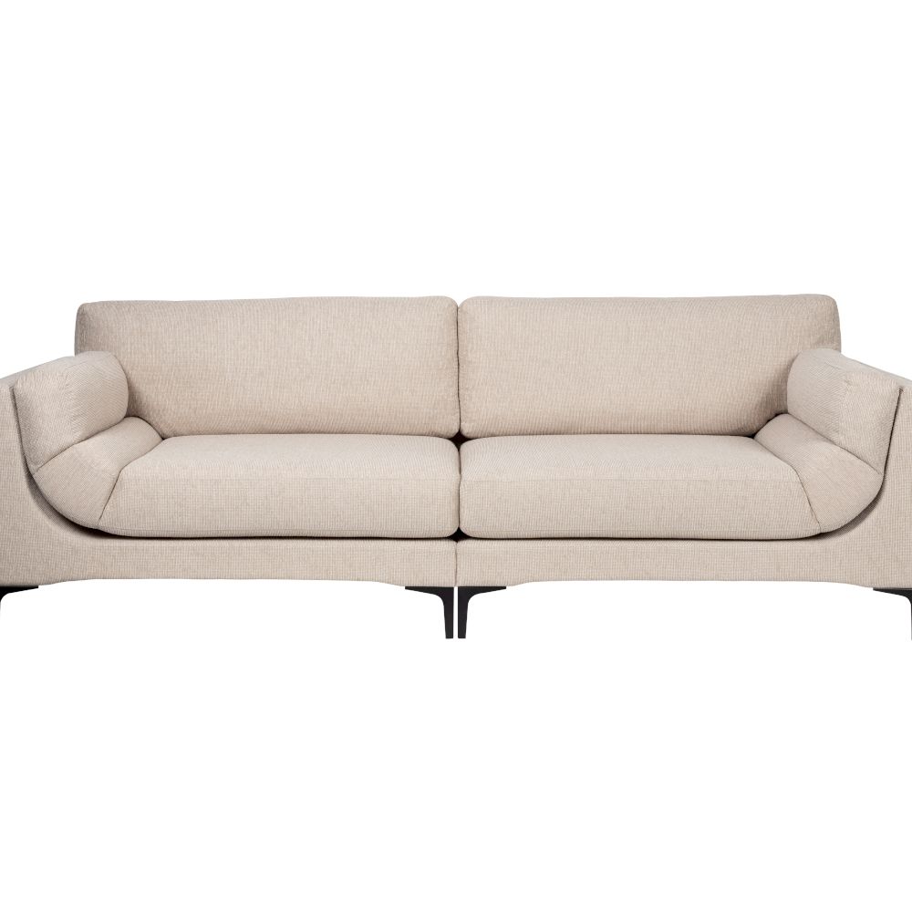 Zuiver »Balcony« 3-Sitzer Sofa caramel