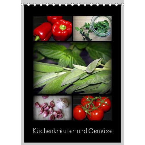 Küchenkräuter und Gemüse (Tischkalender 2023 DIN A5 hoch)