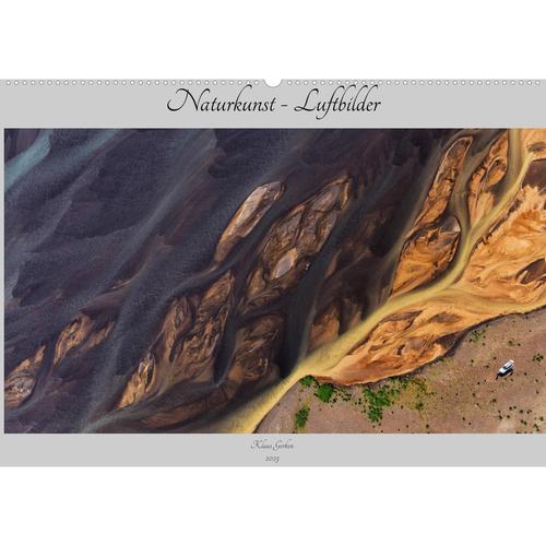 Naturkunst - Luftbilder (Wandkalender 2023 DIN A2 quer)