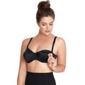 Anita Women's 5068 Seamless Underwired Nursing Bra, Black, 38F