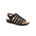 Women's Tiki Sandal by Trotters in Black (Size 7 M)