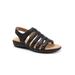 Women's Tiki Sandal by Trotters in Black (Size 12 M)