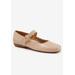 Women's Sugar Mary Jane Flat by Trotters in Nude (Size 6 M)