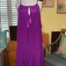 Lilly Pulitzer Dresses | Lilly Pulitzer Nwt Minda Silk Dress Paradise Purple Size Xl | Color: Purple | Size: Xl