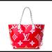 Louis Vuitton Bags | Louis Vuitton Rouge Mm Neverfull Bag | Color: Pink/Red | Size: Os