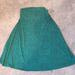 Lularoe Skirts | Lularoe Amelia Skirt | Color: Green/Purple | Size: Xl