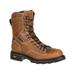 Georgia Boot Comfort Core Waterproof Logger 8 inch Work Boot w/Composite Toe - Men's Crazy Horse 8.5 GB00123-085M