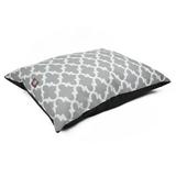 Majestic Pet Products Trellis Super Value Pillow Polyester in Gray/Black | 7 H x 35 W x 28 D in | Wayfair 78899500041