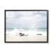 Stupell Industries Tropical Sea Coast Wave in Blue/White | 11 H x 14 W x 1.5 D in | Wayfair ak-583_fr_11x14