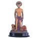 Trinx Stonington Saint Lazarus Statue Bethany Holy Figurine Religious Decoration Resin in Brown/Indigo | 5 H x 2 W x 2 D in | Wayfair