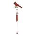 Arlmont & Co. Afrah Northern Cardinal Wind Chime Resin/Plastic | 26 H x 5.75 W x 3.25 D in | Wayfair 69030F069C054234A9F372D3A7325F98