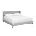 AllModern Arin Bed - Queen - Dark Grey Upholstered/Polyester in Gray | 44.25 H x 82.3 W x 88.25 D in | Wayfair 61243565B244418385E1666FBC9CBC1C