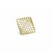 Etta Avenue™ Evre Petite Metal Decorative Sculpture Stainless Steel in Yellow | 5.75 H x 5.75 W x 5.75 D in | Wayfair