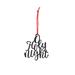 The Holiday Aisle® O Holy Night Hanging Figurine Ornament Metal in Black | 4.5 H x 4.4 W x 1.5 D in | Wayfair 9945AC6E14714D2EB79AFBE6AA7ACBFF