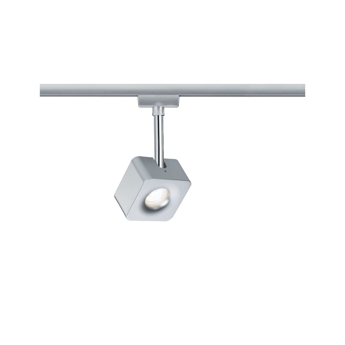 Paulmann URail Schienenspot Cube Einzelspot540lm 8W 2700K dimmbar 230V Chrom matt#Chrom 95510 Image