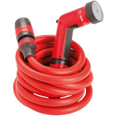 Fitt - yoyo 20 m, Flexibler Wasserschlauch für den Garten, mit Multifunktions-Pistole, Rot Image