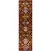 Geometric Moroccan Tribal Runner Rug Wool Hand-knotted Hallway Carpet - 3'0" x 12'10"
