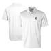 Men's Cutter & Buck White Miami Marlins Prospect Textured Stretch Big Tall Polo