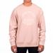 Men's Uscape Apparel Pink Johns Hopkins Blue Jays Premium Heavyweight Crew Neck Sweatshirt