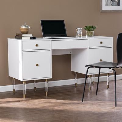 Helston Writing Desk by Holly&Martin in White
