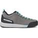 Scarpa Gecko Approach Shoes - Womens Mid Gray/Aqua 37.5 72602/352-MgryAqua-37.5