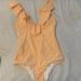 Jessica Simpson Swim | Jessica Simpson Size M Bathing Suit | Color: Orange/White | Size: M