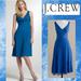 J. Crew Dresses | Jcrew Silk Chiffon Sophia Dress | Color: Blue | Size: 4