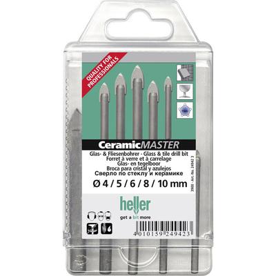 Tools QuickBit® CeramicMaster 24942 Glas- und Fliesenbohrer-Set 5teilig 1/4' (6.3 mm) 1 Set - Heller