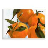 Stupell Industries Traditional Tabletop Oranges Still Life Realistic Painting Oversized Wall Plaque Art By Victoria Barnes in Brown | Wayfair