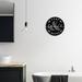 Stupell Industries Fresh Soap & Water Vintage Advertisement Black Bathroom Sign Circular Wall Plaque, 12" Diameter in Black/Brown/White | Wayfair