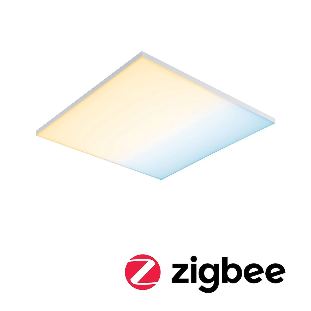 Paulmann LED Panel Smart Home Zigbee Velora eckig 595x595mm Tunable White Weiß matt dimmbar 79826 Image