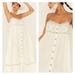 Free People Dresses | Free People Linda Jo Midi Dress In Gardenia (Nwot) | Color: Blue/Cream | Size: M