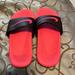 Nike Shoes | Girls Slides | Color: Black/Pink | Size: 12g