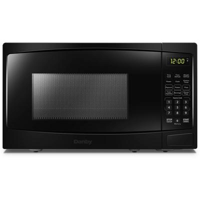 0.7-cu. ft. Countertop Microwave, Black - Danby DBMW0720BBB