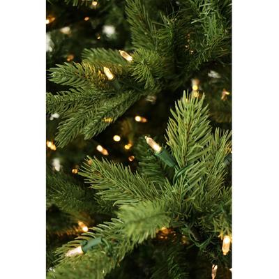 7.5-Ft. Woodside Pine Christmas Tree with Warm Whi...