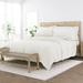 IEnjoy Home Luxury Rayon From Bamboo Linen Blend 4 Piece Sheet Set Rayon from Bamboo/Rayon in White | Queen | Wayfair IEH-4PC-LBA-QUEEN-NATURAL