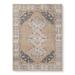 Brown/Gray 96 x 60 x 0.5 in Area Rug - LOOMY Hand-Knotted Wool Area Rug in Gray/Sand Wool | 96 H x 60 W x 0.5 D in | Wayfair LO-21-LEVI-5x8