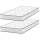 Iztoss - Lot 2 - Matelas 90x190cm - Épaisseur 17 cm - Luxe Matelas Mémoire de Forme pour Adulte