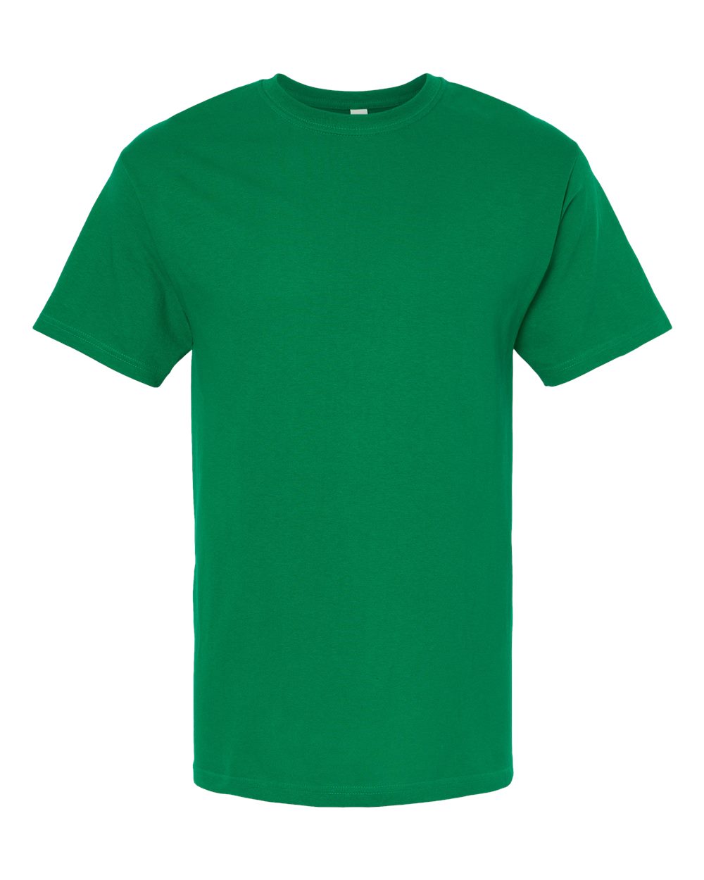 M&O 132-4800 Men's Gold Soft Touch T-Shirt in New Kelly Green size Small | Cotton 4800