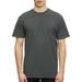 M&O 6500M Men's Vintage Garment-Dyed T-Shirt in Pepper size Small | Cotton