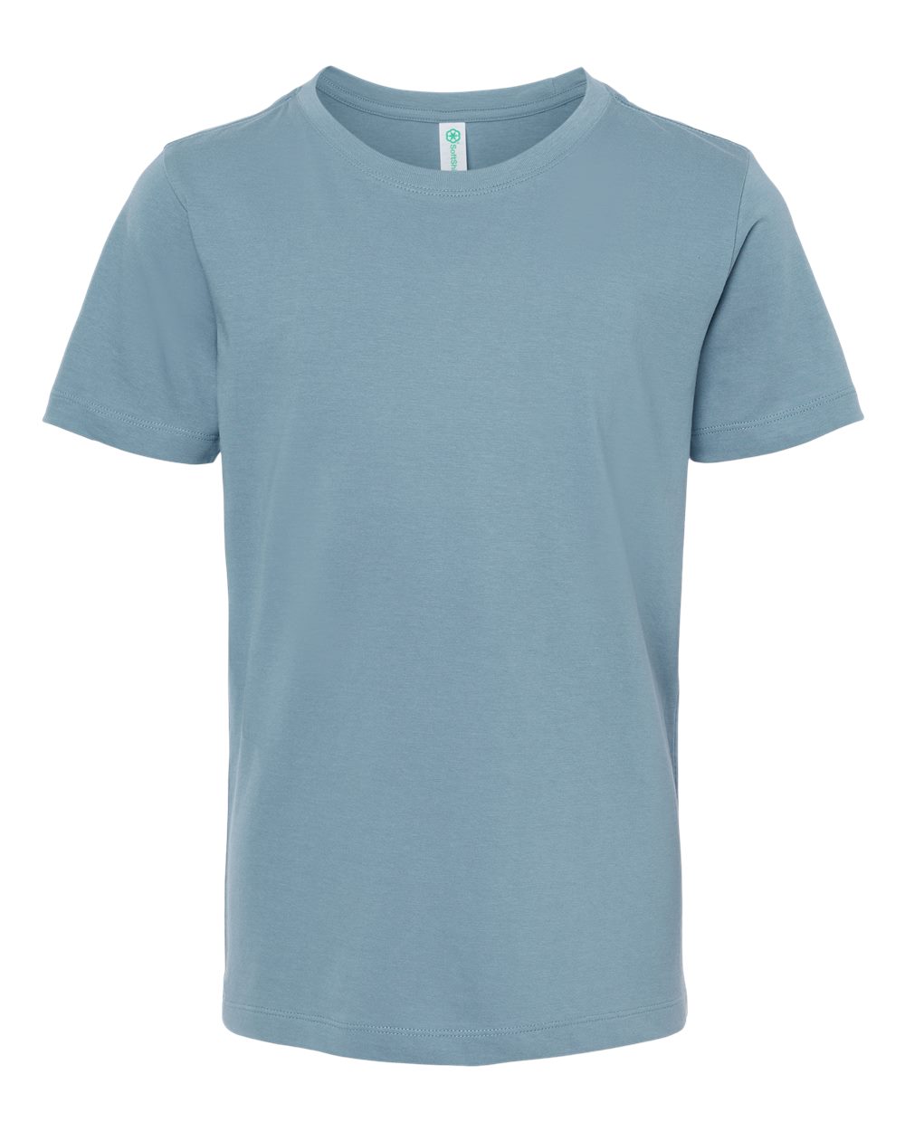 SoftShirts 402 Youth Organic T-Shirt in Slate size Small | Cotton