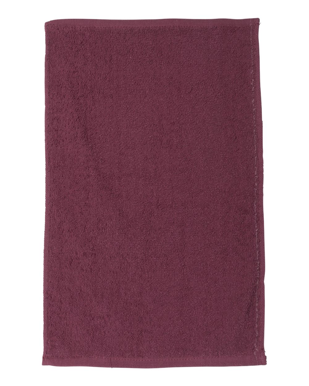 Q-Tees Q00T18 Budget Rally Towel in Maroon | Cotton Terry Velour T18