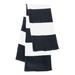 Sportsman SP02 Rugby-Striped Knit Scarf in Navy Blue/White | Acrylic