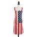 Star Spangled Collection US Flag Design Kitchen Apron - full