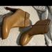 Tory Burch Shoes | Nib $395+ Tory Burch Brita Almond Brown Leather Ankle Bootie Boot Shoes Sz 6.5 | Color: Tan | Size: 6.5