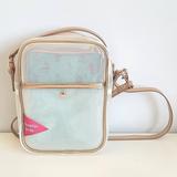 Disney Bags | Disney Rose Gold Teal Clear Pvc Minnie Mouse Daisy Duck Crossbody Bag | Color: Green/Pink | Size: Os