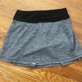 Lululemon Athletica Skirts | Lululemon Skirt Tall Size 2 Heather Grey Worn Once | Color: Black/Gray | Size: 2